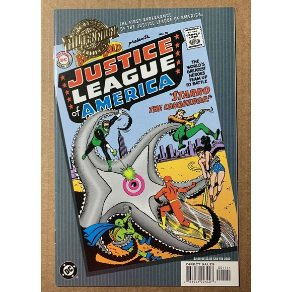 Brave and the Bold 28 1st APP Starro Justice League Suicide Squad 2000 Reprint - Picture 1 of 12